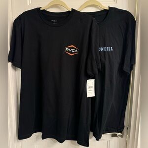 RVCA + O’neill Men’s Large T-Shirt Bundle